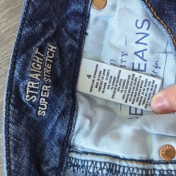 American Eagle Jeans Straight Size 4 - Picture 5 of 5